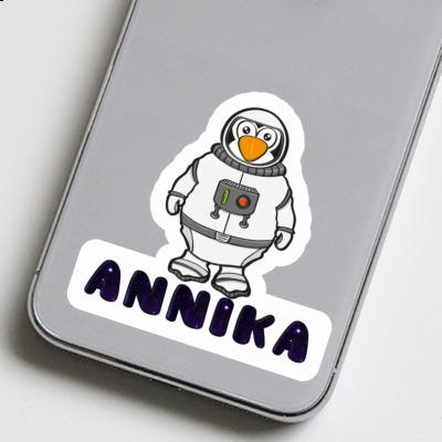 Annika Autocollant Pingouin Laptop Image