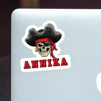 Annika Sticker Pirate-Head Image