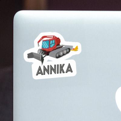 Sticker Annika Snow Groomer Image