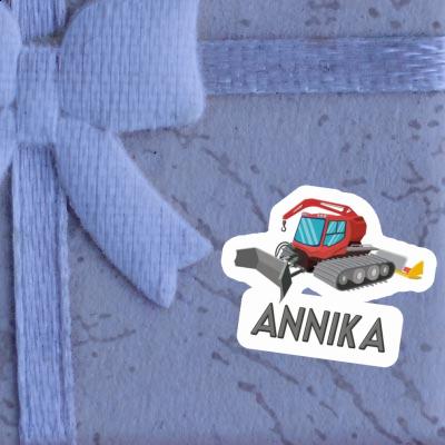 Sticker Annika Snow Groomer Gift package Image