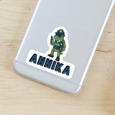 Sticker Polizist Annika Gift package Image