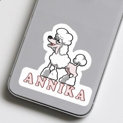 Caniche Autocollant Annika Gift package Image