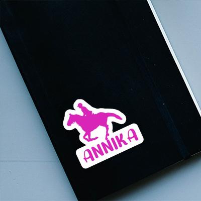 Sticker Horse Rider Annika Image