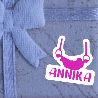 Annika Sticker Ring gymnast Laptop Image