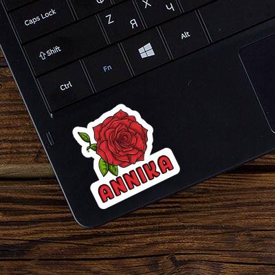 Annika Sticker Rose Laptop Image