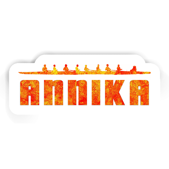 Sticker Annika Rowboat Notebook Image