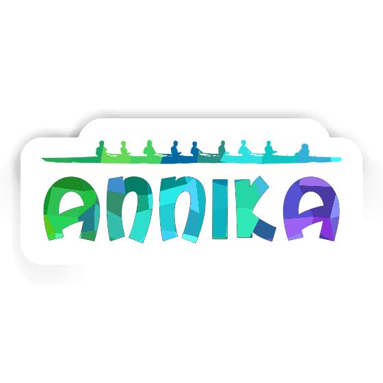 Sticker Annika Rowboat Image