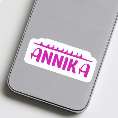 Aufkleber Annika Ruderboot Image