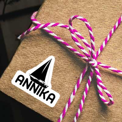 Sticker Annika Sailboat Gift package Image