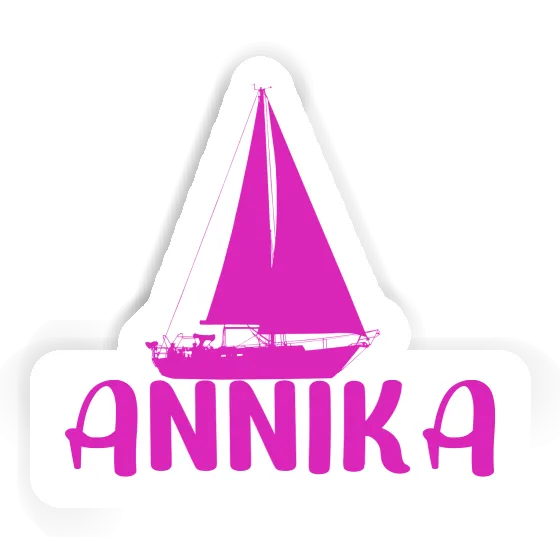 Sticker Annika Sailboat Gift package Image