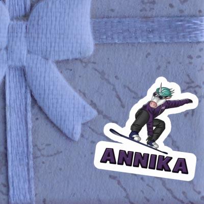 Annika Autocollant Snowboardeuse Gift package Image