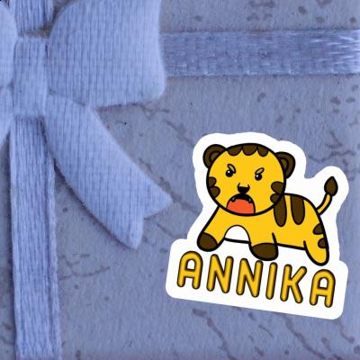 Autocollant Annika Tigre Gift package Image