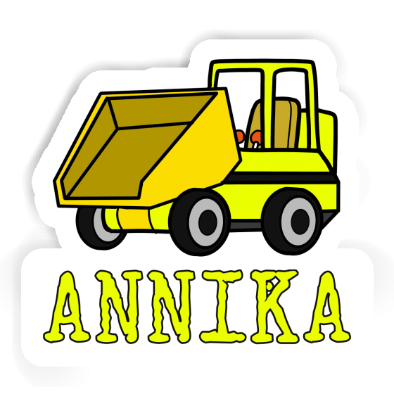 Front Tipper Sticker Annika Gift package Image