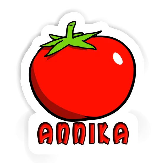 Sticker Annika Tomato Image