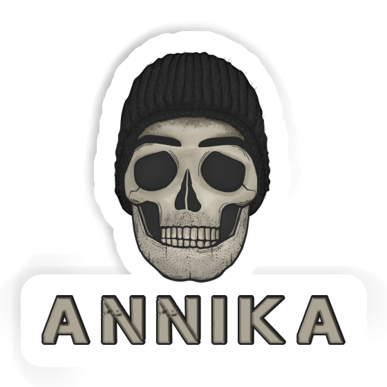 Sticker Annika Skull Gift package Image