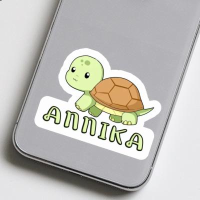 Aufkleber Schildkröte Annika Image