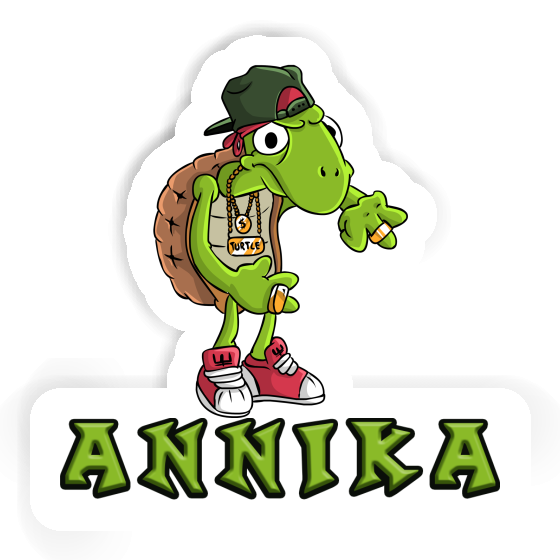 Turtle Sticker Annika Notebook Image