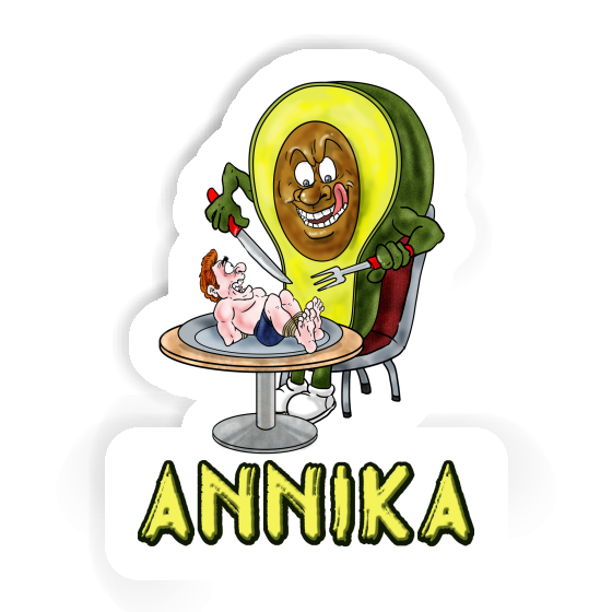 Annika Aufkleber Avocado Gift package Image