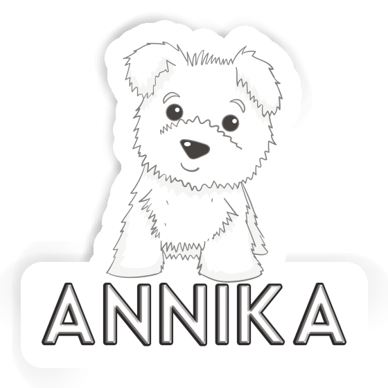 Autocollant Westie Annika Laptop Image