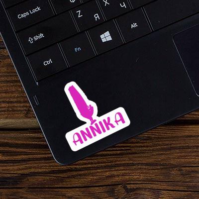 Annika Sticker Windsurfer Notebook Image