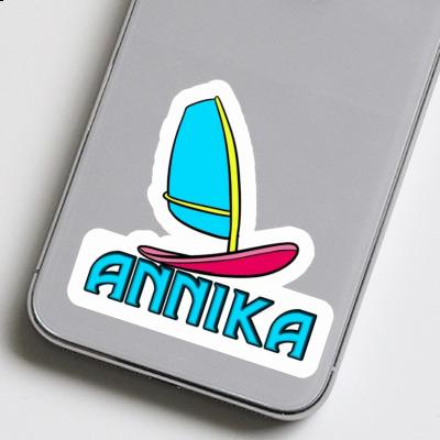 Sticker Windsurf Board Annika Notebook Image