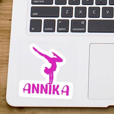 Yoga Woman Sticker Annika Gift package Image