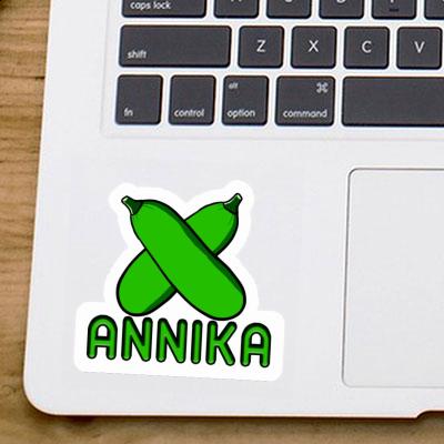 Sticker Zucchini Annika Laptop Image