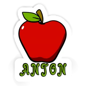 Sticker Apfel Anton Image