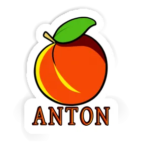 Sticker Anton Aprikose Image