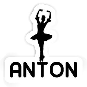 Aufkleber Ballerina Anton Image