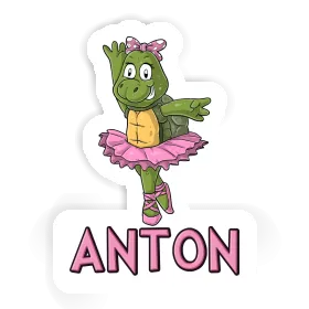 Aufkleber Anton Schildkröte Image