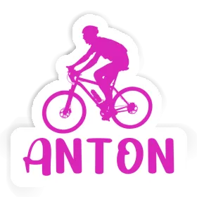 Aufkleber Anton Biker Image