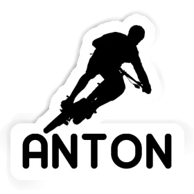 Aufkleber Biker Anton Image