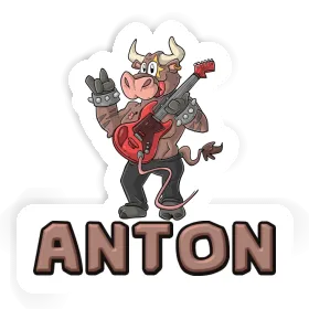 Anton Sticker Stierrocker Image