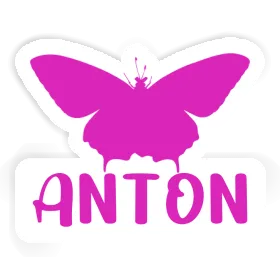 Schmetterling Sticker Anton Image