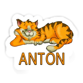 Katze Sticker Anton Image