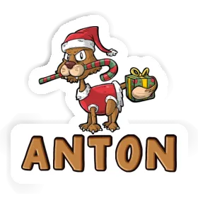 Anton Sticker Katze Image