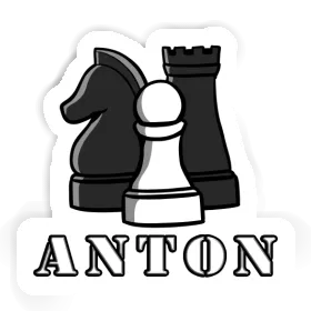 Sticker Schachfigur Anton Image