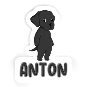 Labrador Sticker Anton Image