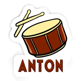 Sticker Anton Trommel Image