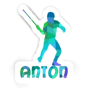 Sticker Anton Fechter Image