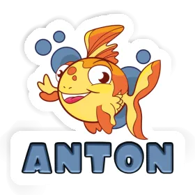 Sticker Fisch Anton Image