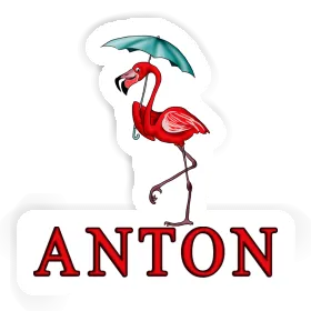 Sticker Anton Flamingo Image