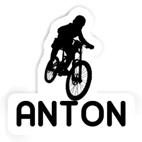 Freeride Biker Sticker Anton Image