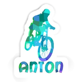 Aufkleber Freeride Biker Anton Image