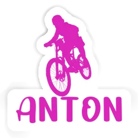 Freeride Biker Sticker Anton Image