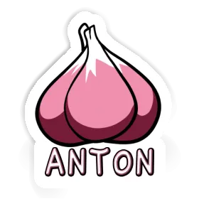 Knoblauch Sticker Anton Image