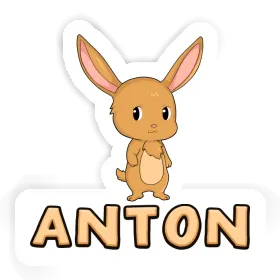 Anton Sticker Osterhase Image