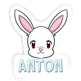 Sticker Hase Anton Image