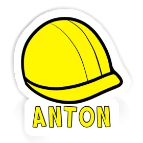 Anton Aufkleber Helm Image